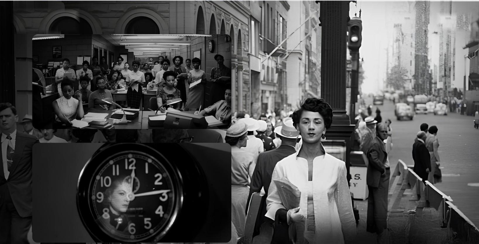 A scene from The Promotion